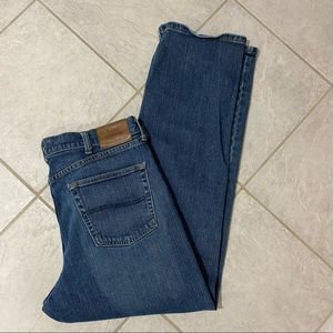 Lee Men’s Jeans High Rise 36- 32 Premium Select Stretch Denim Straigh Le…